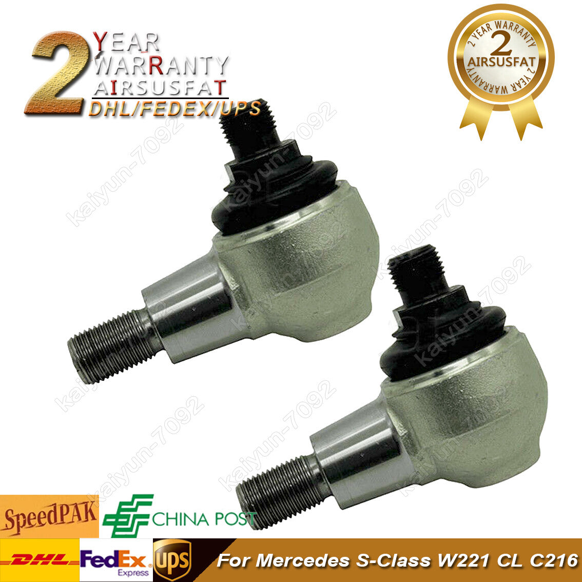 2pcs Front ABC Shock Strut Ball Joint for Mercedes S-CLASS W221 C216 2213202413