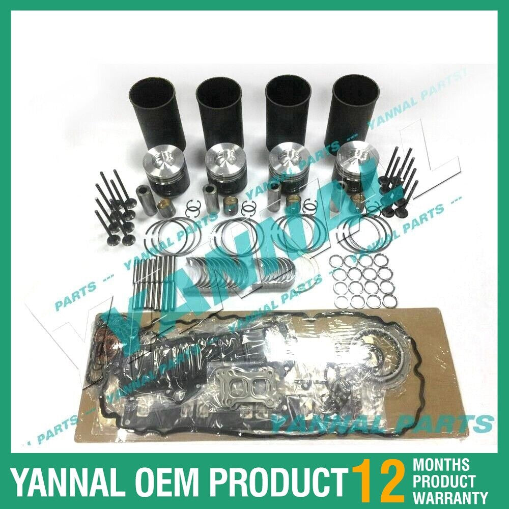 New 4M50/4M50T Overhaul Kit with Valves for Mitsubishi Engines