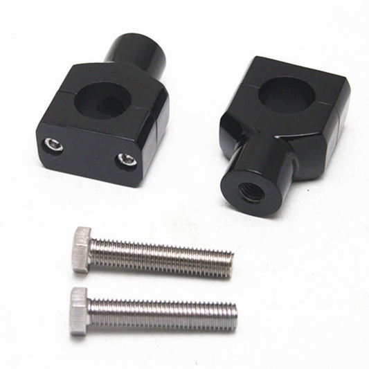 Motorcycle Black 1 Handlebar Risers Clamps Handle Bar Mount for Harley for Honda