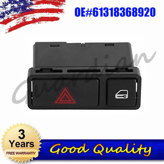 Hazard warning flasher door lock switch 61318368920 is suitable for BMW Z4 M3 330Xi 328i