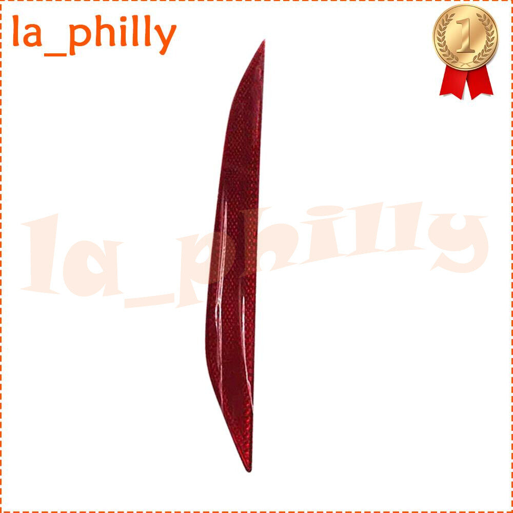 Fits 2017-2022 for Alfa Romeo Stelvio Red Rear Left Bumper Reflector Rear Brake Lamp