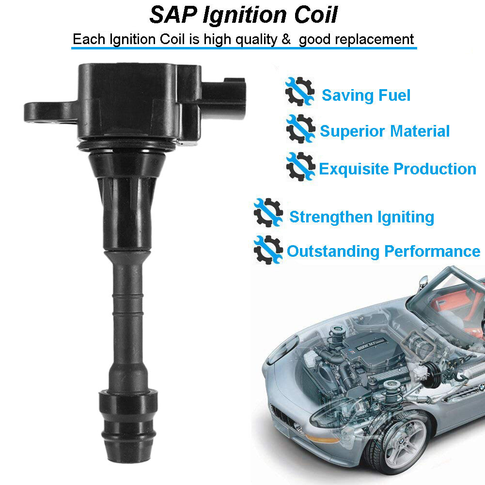 8X Ignition Coil 22448-AR215 for Infiniti Q45 FX45 M45 4.5L V8 VK45DE22448-AR210