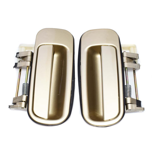 for Toyota for Corolla for Camry Outside Exterior Door Handle Rear Left Right Beige 2Pcs