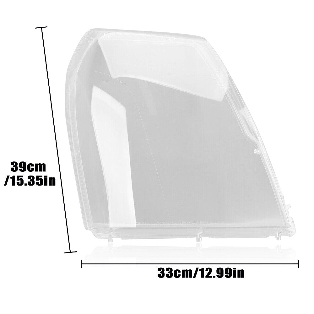 Right front headlight cover for headlight lens applicable to for Cadillac for Escalade 2007 - 2014