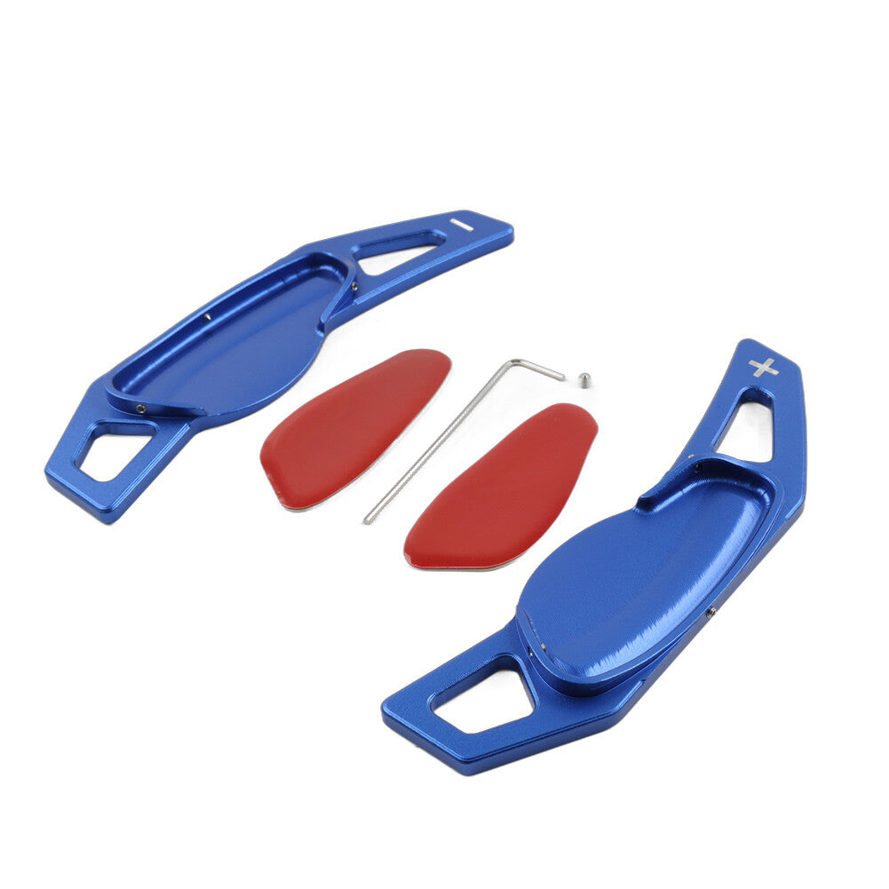 for Benz for Smart Fortwo W451 07-17 Blue Car Steering Wheel Shift Paddle Extension