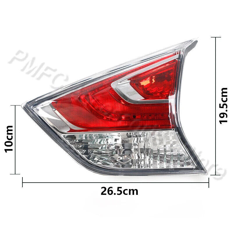 Inner Rear Tail Light Tail Lamp NO Bulb Left for NISSAN X-TRAIL T32 2014-2016