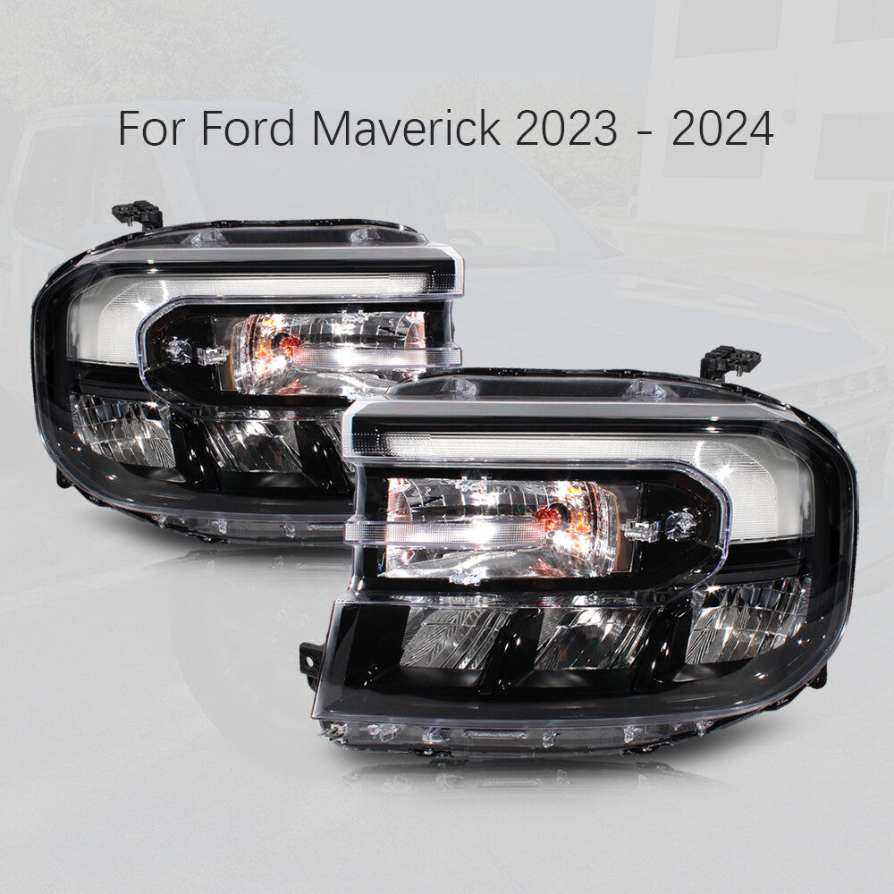 Pair Headlight Assembly For 2022-2024 for Ford Maverick RightLeft Side
