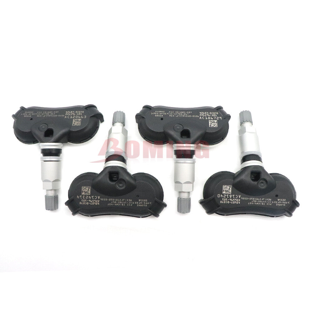 4x TPMS Tire Pressure Sensor 42607-0C070 for Toyota for Sienna Tundra Sequoia 06-17