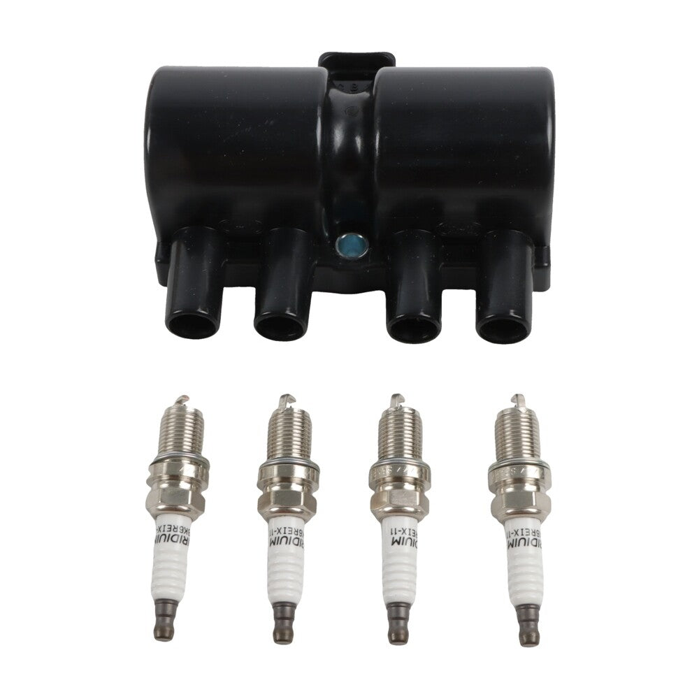 4X Ignition Coil  4X Iridium Spark Plugs for Chevrolet Aveo for Chevy for Suzuki UF503