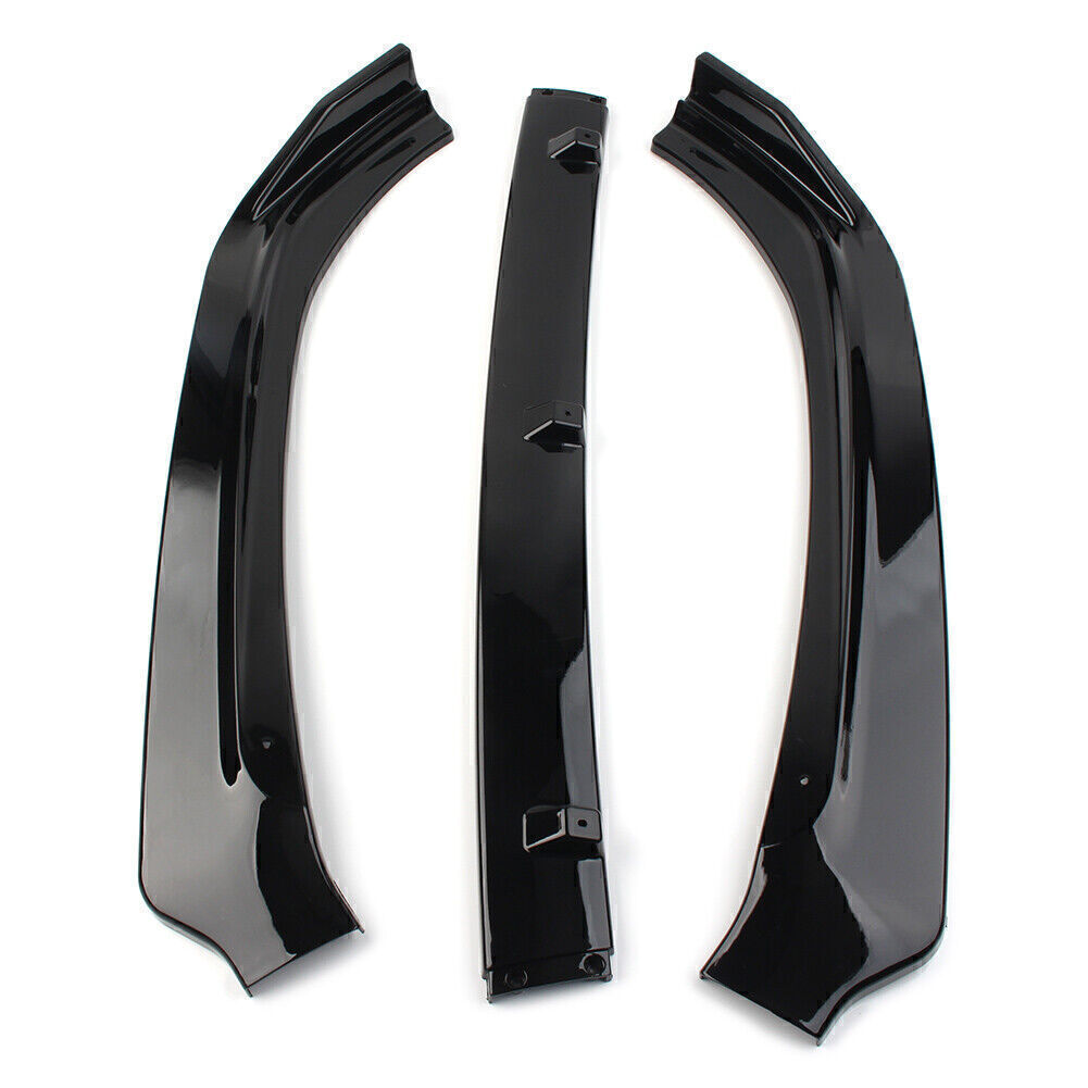 Front Bumper Surround Spoiler Cover Molding Trim for Honda Accord 2018-20 Black