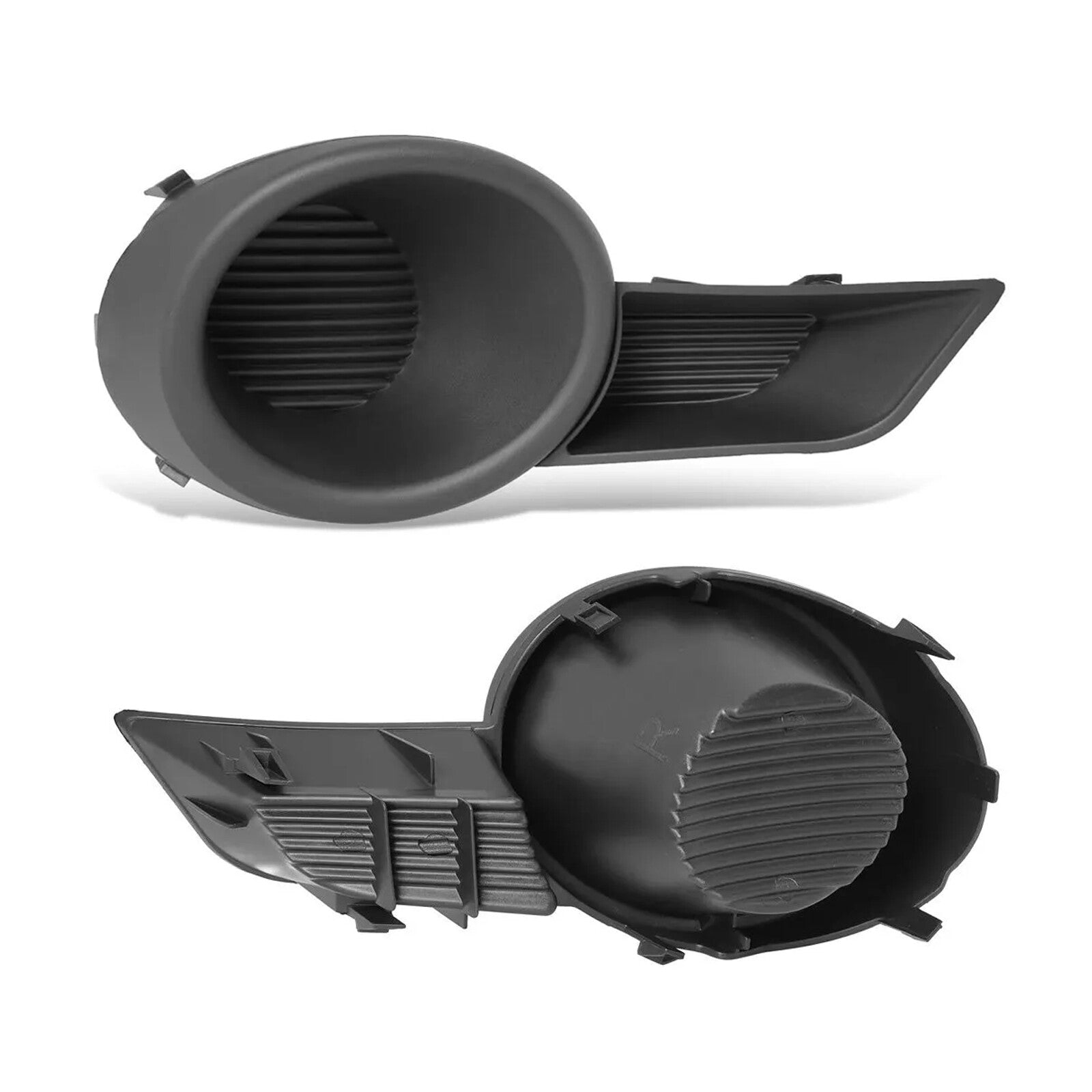 2PCS For 2008-2010 for Toyota Highlander New Driver  Passenger Side Fog Light Cover