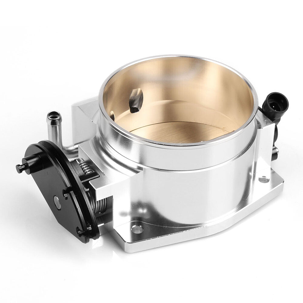 Silver 102mm Throttle Body+TPS IAC Sensor for General LS1 LS2 LS6 LS3 LS LS7 LSX