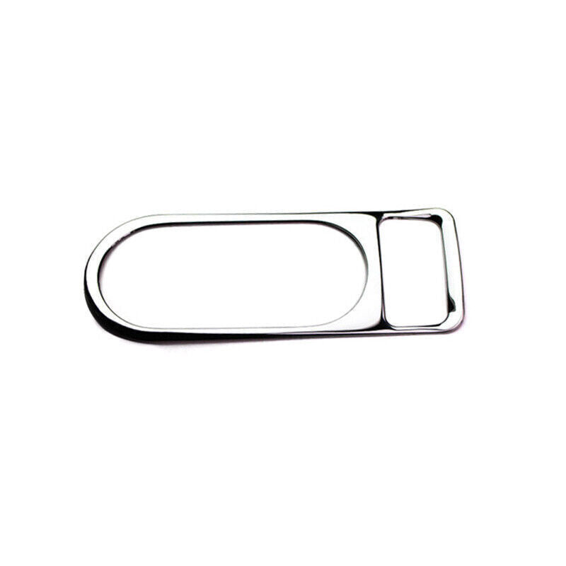 Middle Console Drinking Glass Cover Trim for Kia K3 Forte 17-2018 Chrome Steel