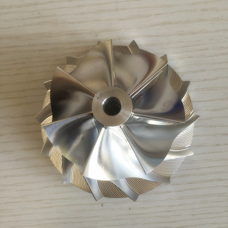 S300 316538 64.49/88.55mm 7+7 blades turbocharger blank compressor wheel