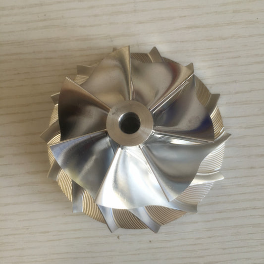 S300 316538 64.49/88.55mm 7+7 blades turbocharger blank compressor wheel