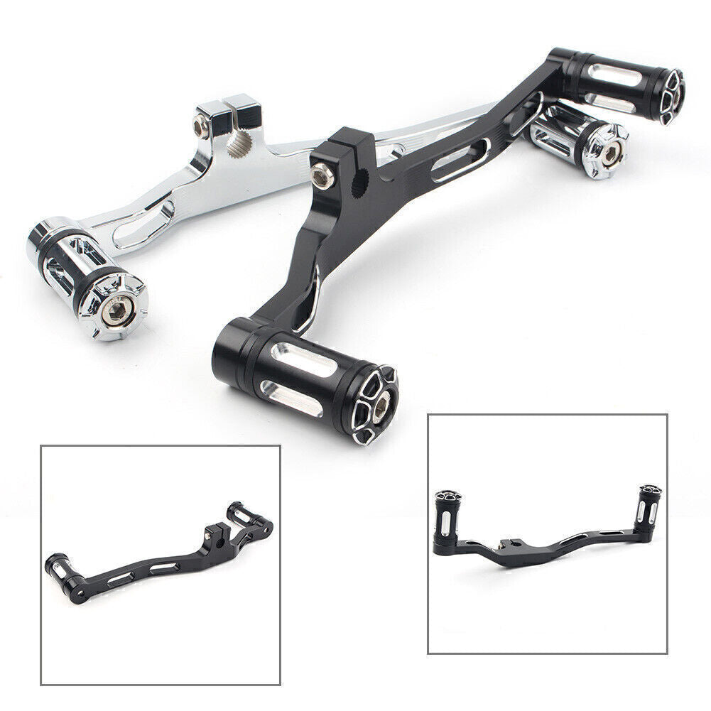 Fit for Harley Dyna 1991 - 2017 FXD Mid-Controls Head Shifter Lever Motorcycle Black