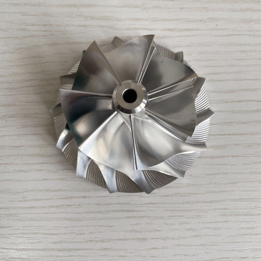 K24 55.50/76.13 mm 7+7 Blade Turbocharger Milling/Burnt Compressor Wheel