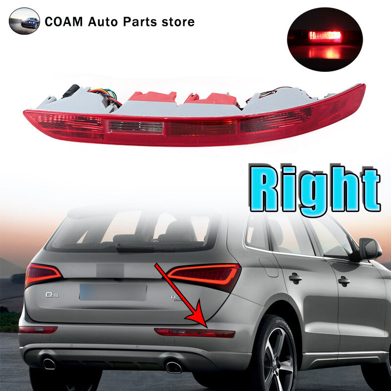 One-piece set of rear bumper reverse brake light and taillights suitable for Audi Q5 (2009-2016)