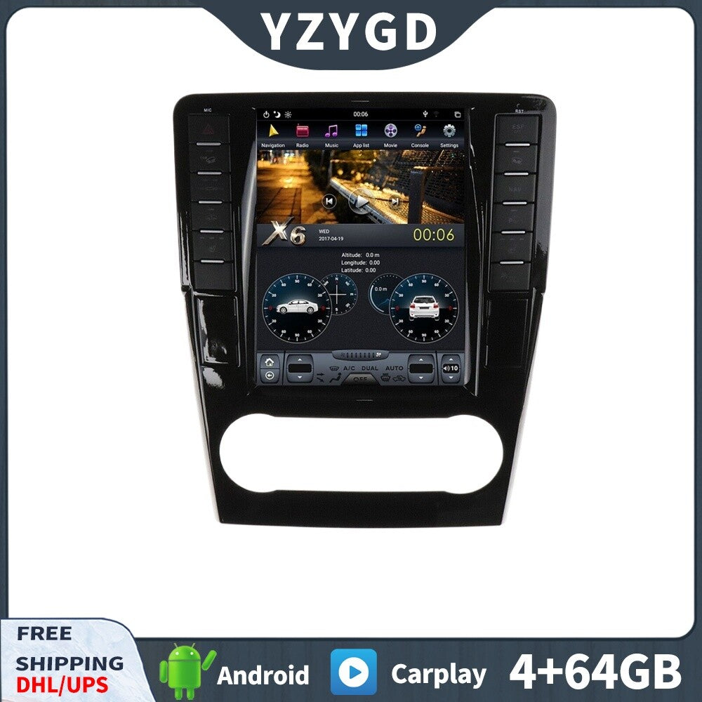 Android Car Radio 2Din Stereo Screen for Mercedes-Benz GL ML W164 X164 2005-2011