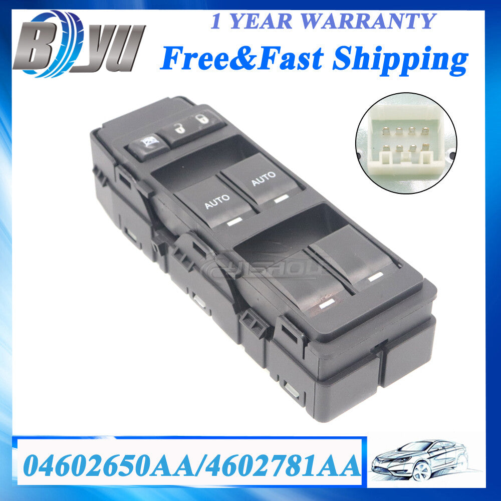 Power Window Switch Master Left Driver Side 4602781AA for Chrysler for Dodge for Jeep 1P