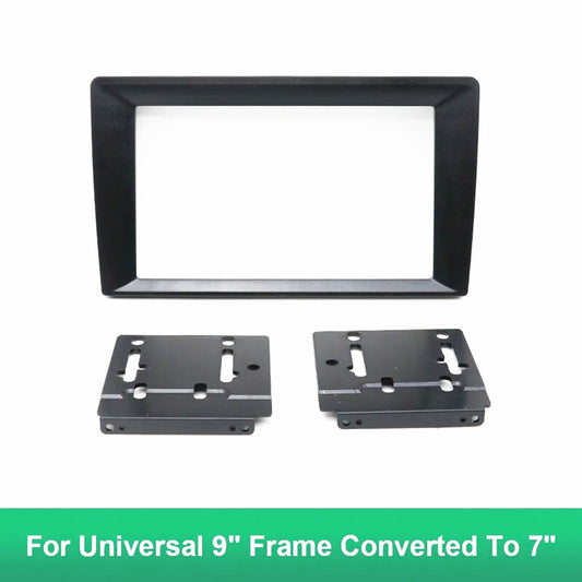 Universal Fascia 9 inch Frame change to 7 inch 2 Din Car Radio Fascia frame Beze