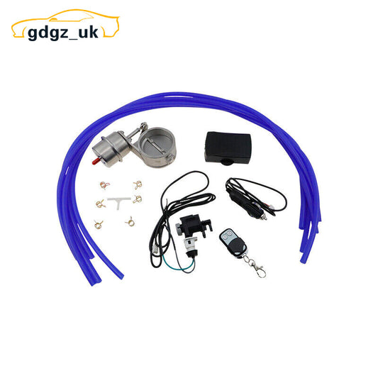 2 51MM Vacuum Exhaust Valve Motor Close style Wireless Remote Controller Set
