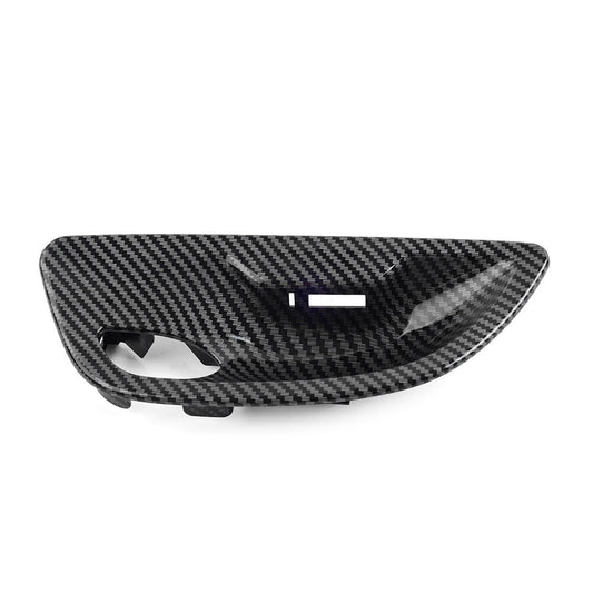 for BMW 5 Series F10 F11 2011-2017 Door Handle Bowl Cover abs Left Side Carbon