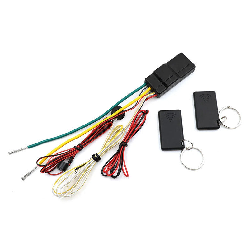 12V Car Intelligent Secret Lock 2-8 Meter Sensor 2.4GHz RFID Anti-theft Device