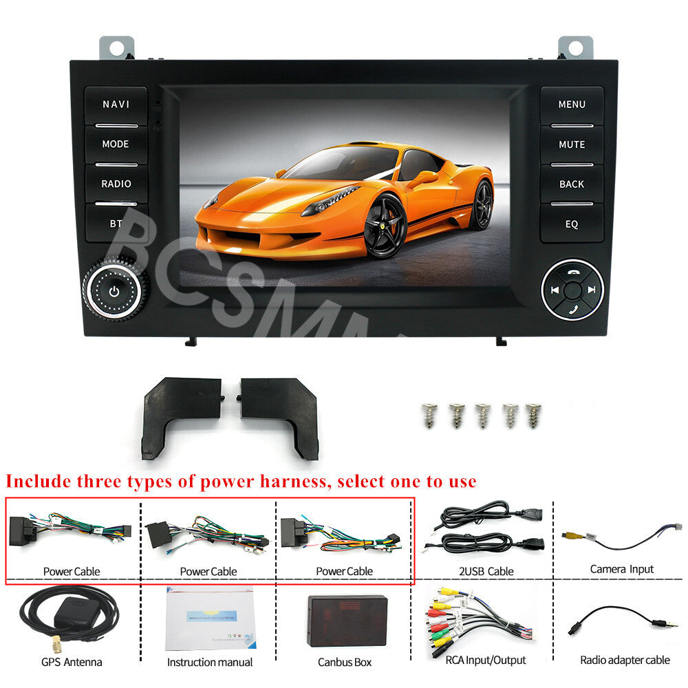 Touch Screen Radio Mirror Link Fit for Mercedes for Benz SLK-Class R171 2004-2010