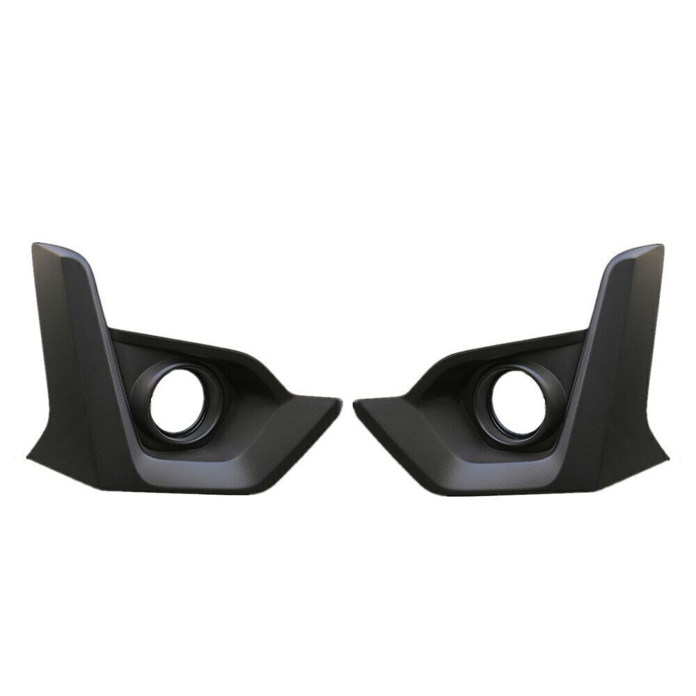 1Pair Front Bumper Fog Lamp Frame Trim Cover for Subaru XV Crosstrek 2021 2022