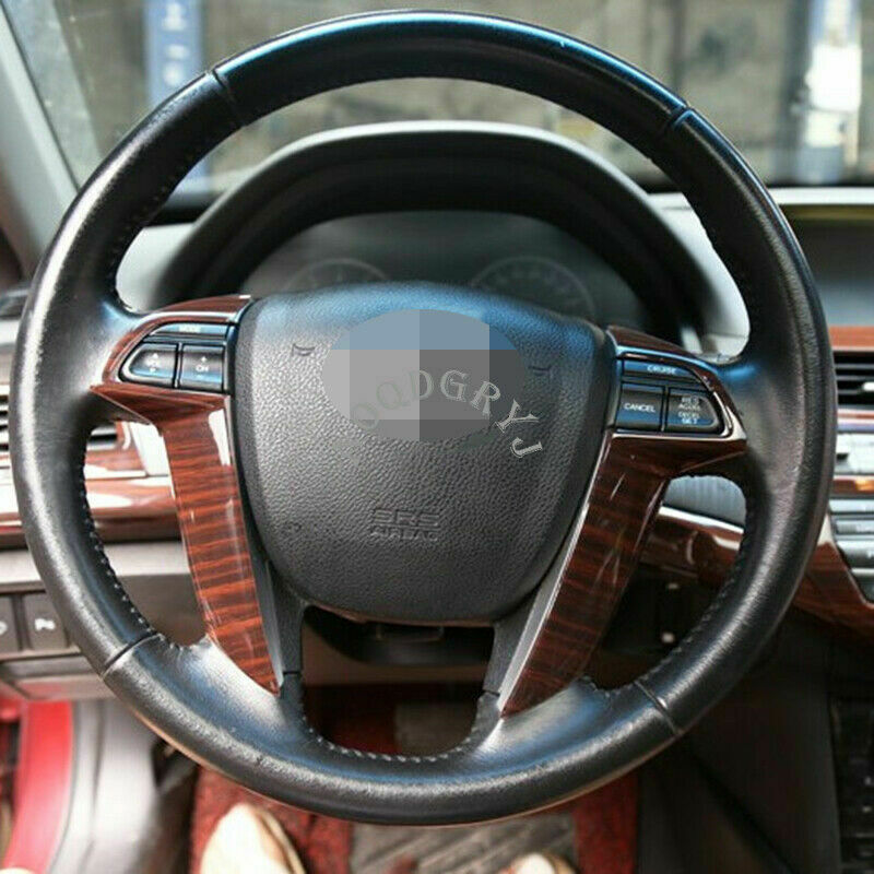 Wood Grain Look Interior Decor Trim Kit 20P for Honda Accord 4DR EX LX 2008-2012