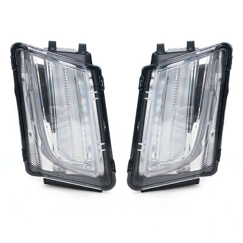 2Pcs for Cadillac ATS 2013-2016 1Pair Front LED Bumper Headlights Fog Lights
