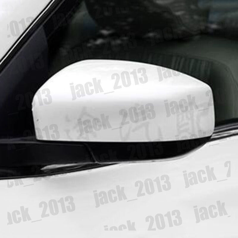 Pearl White Left Side Mirror Cover Cap for Nissan Sentra 2012-2019/No Signal 1p