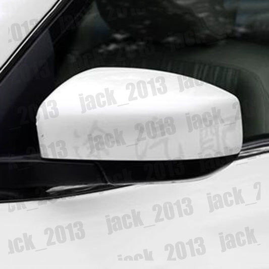 Pearl White Left Side Mirror Cover Cap for Nissan Sentra 2012-2019/No Signal 1p