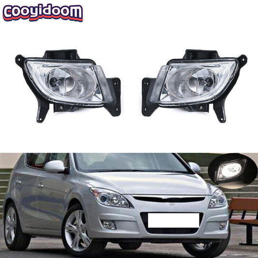 Applicable to 2007-12 for HYUNDAI I30 front bumper fog lights: left fog light + right fog light