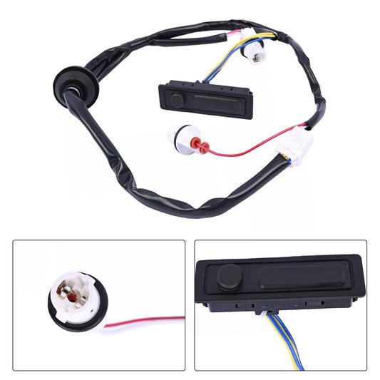 Rubber Trunk Lid Opener Tailgate Release Switch for Nissan For Juke 2011 - 2017