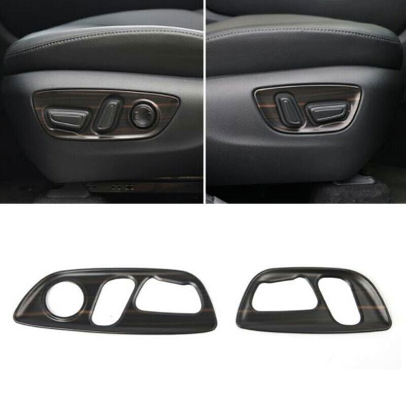 for Toyota Venza 21-2024 Peach Wood Grain Inner for Seat Handle Panel Cover Trim 2X