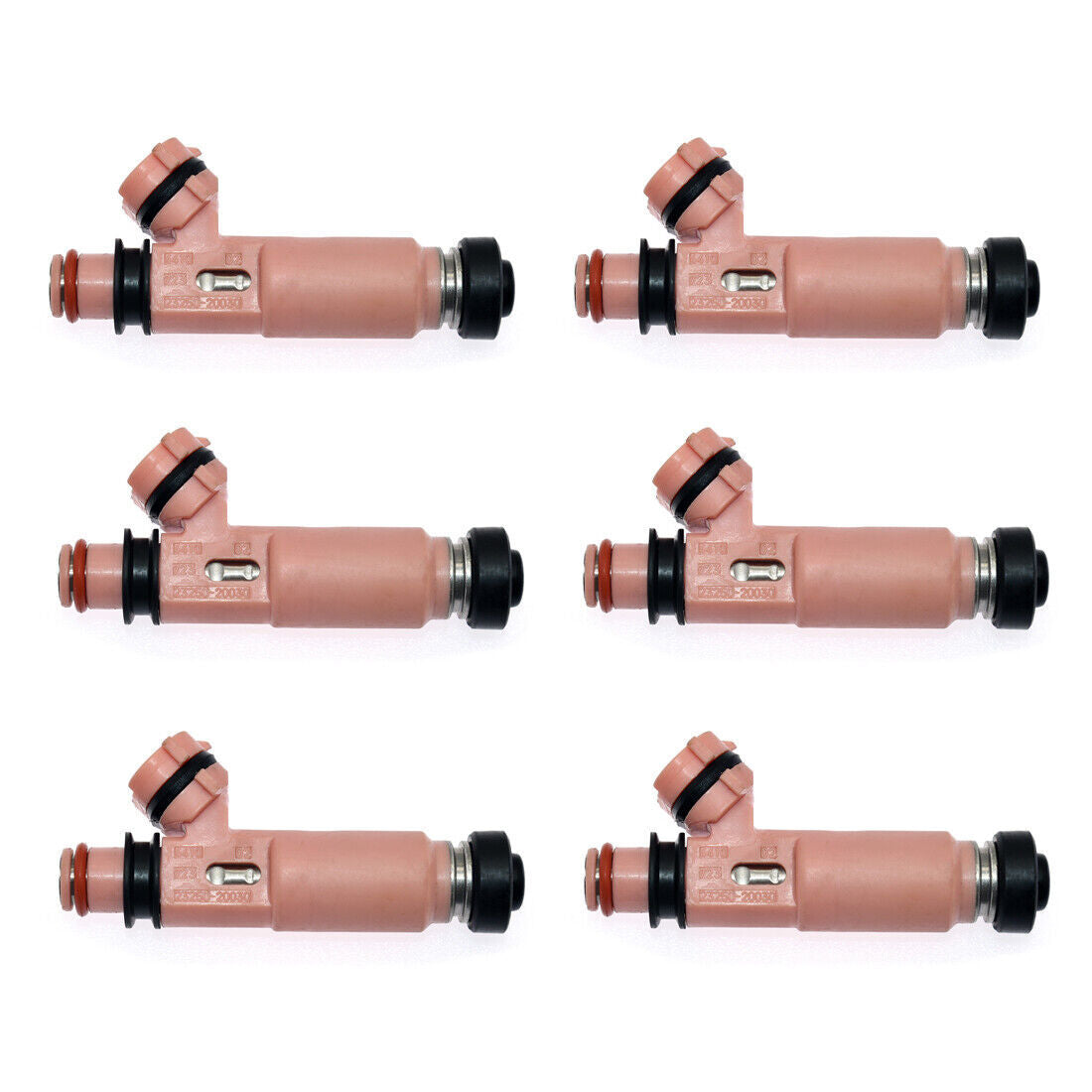 6PCS Fuel Injector 23250-20030 for Toyota for Camry for Sienna Solara for Lexus 3.0L 3.3L
