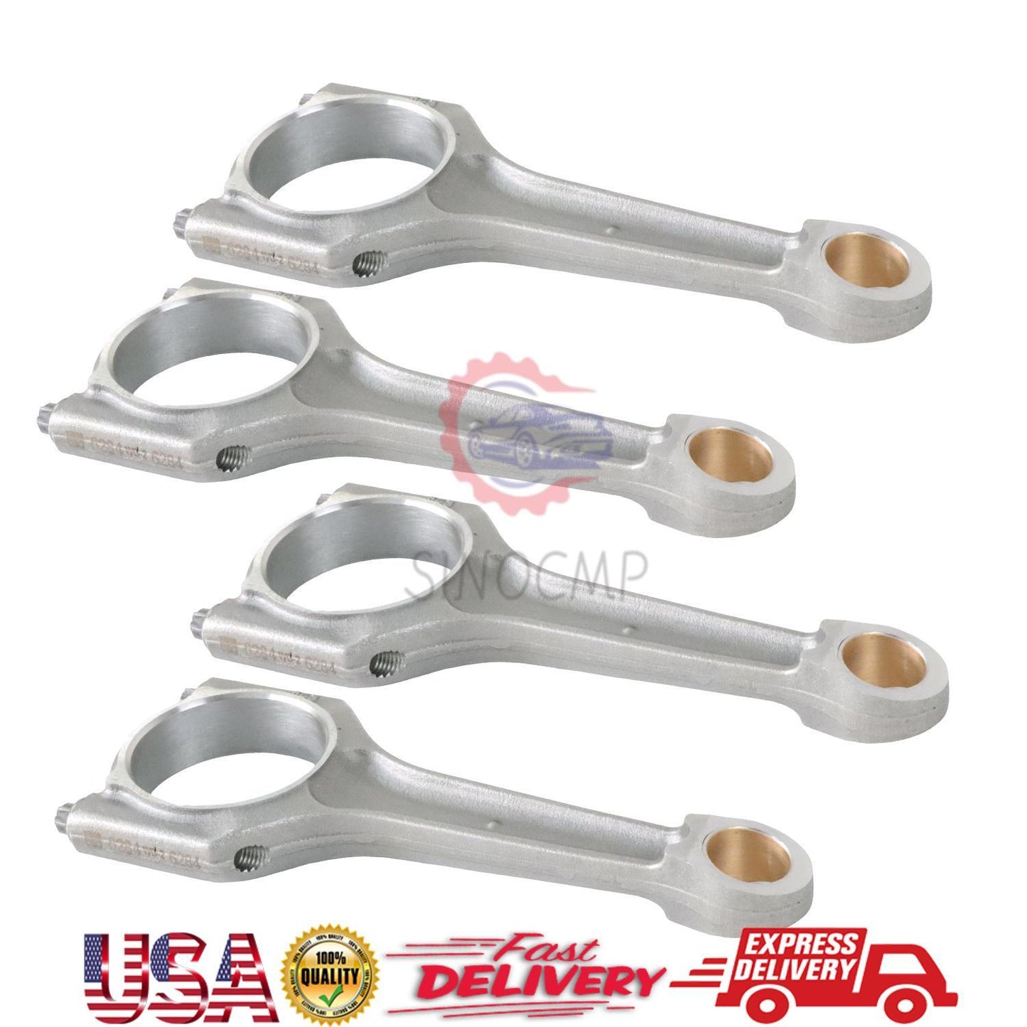 4pcs N43 N42 N46 Connect-Rods 11247589533 for BMW E60 E87 E92 320i X3 2.0 Engine