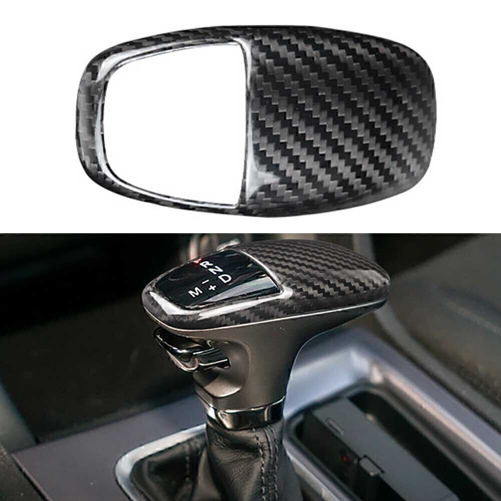 Gear Shift Knob Cover Sticker Trim Fit for Challenger Charger 2015-2020 2016 Upper