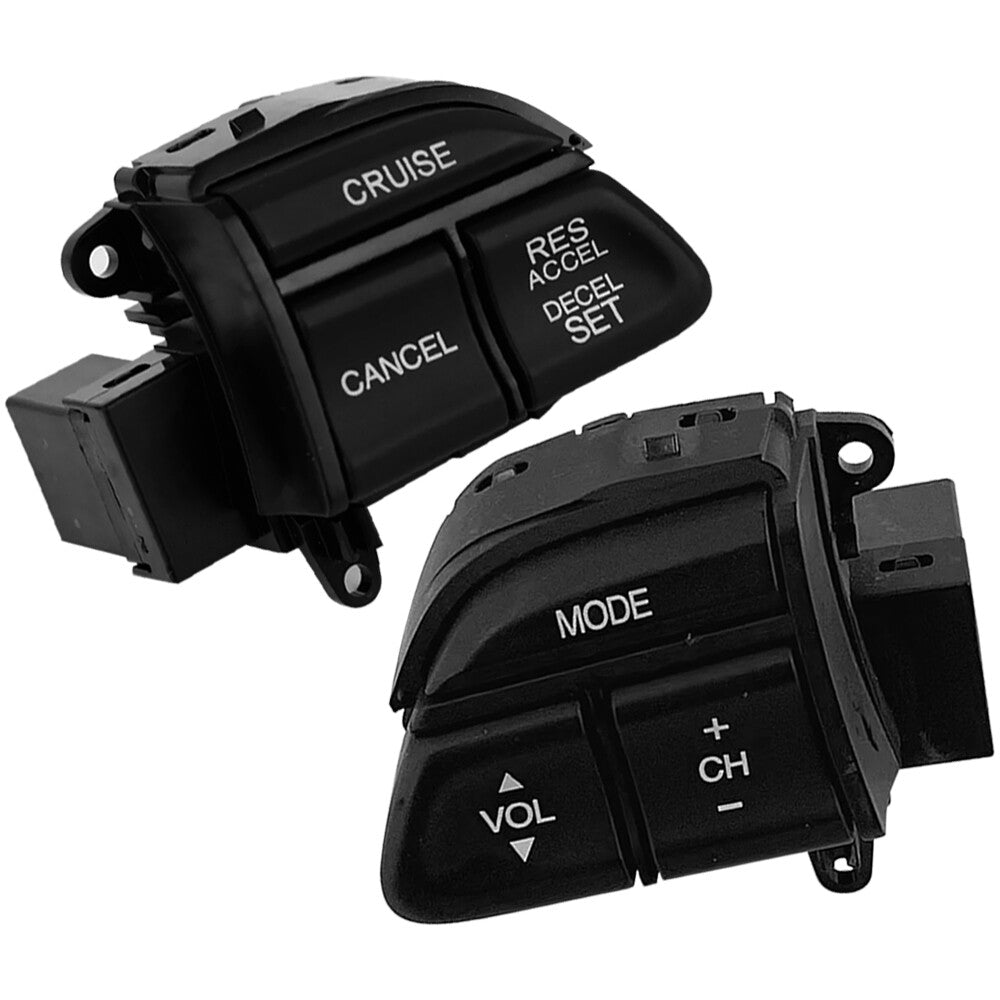 Set of 2 Steering Wheel Cruise Control Switch Push Button For Crosstour for Accord