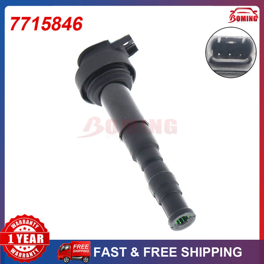 Ignition coil 7715846 - suitable for BMW K1300S, K1200R, F700GS, F800GT, F800R. (Ignition coil number 12138523968)