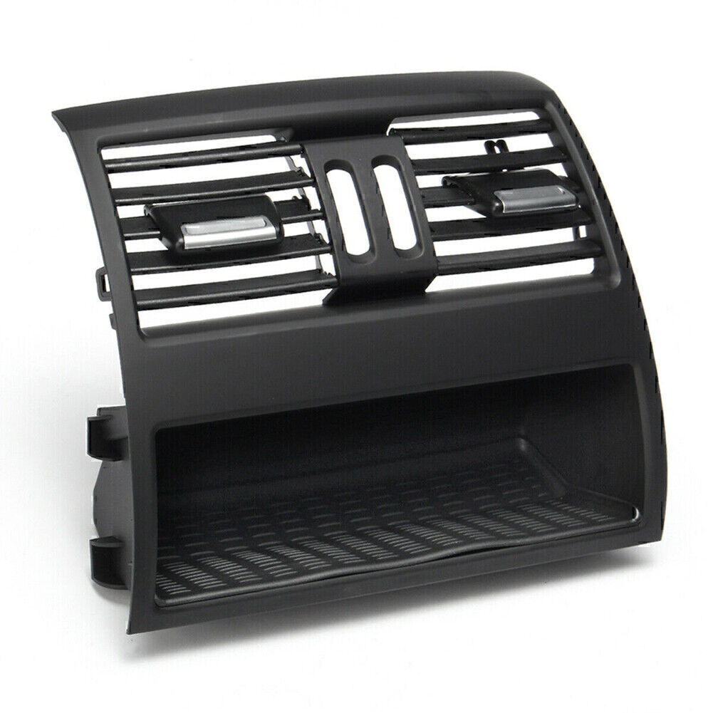 Rear Center Console Air Outlet Vent Grille Grill Cover Fit for BMW 5 F10 F11 Black