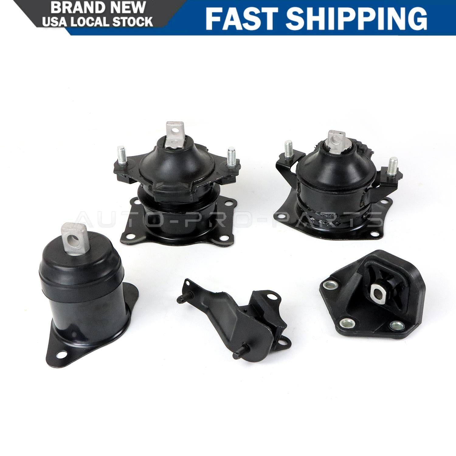 5pcs Engine Trans Mount A4526HY+A4517+A4516+A4510+A4542 For 2003-07 for Honda Accord