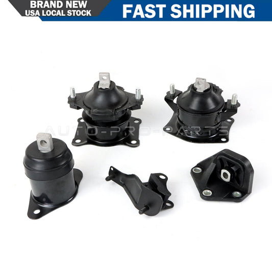 5pcs Engine Trans Mount A4526HY+A4517+A4516+A4510+A4542 For 2003-07 for Honda Accord