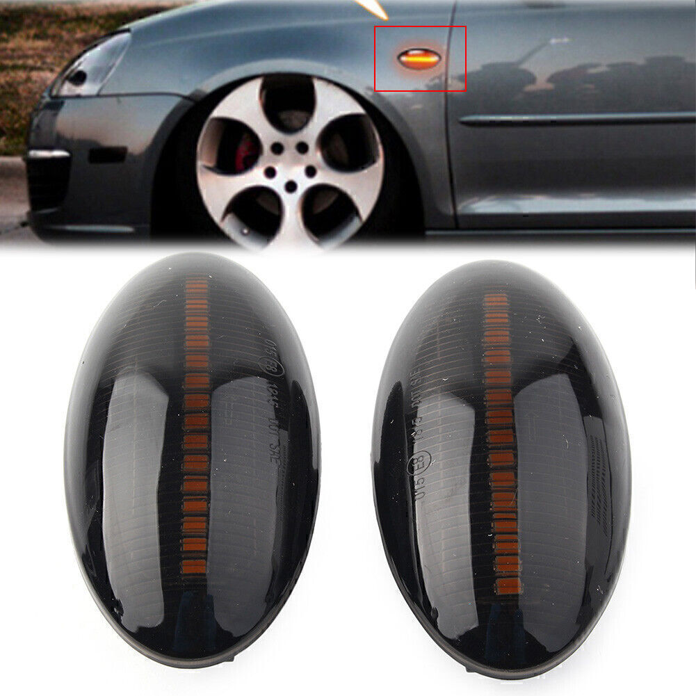 Sequential LED Dynamic Side Marker Turn Signal Blinker Amber Light for Suzuki
