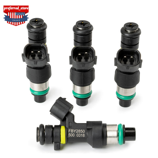 4 Fuel Injector For 2007-2014 for Nissan Versa 1.8L 16600-EN200 FBY2850