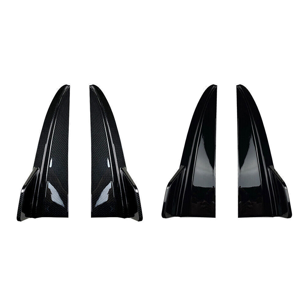 Rear Bumper Vent Side Kit for Mercedes-Benz C-Class W205 C43 C63 4D 15-21 Blk