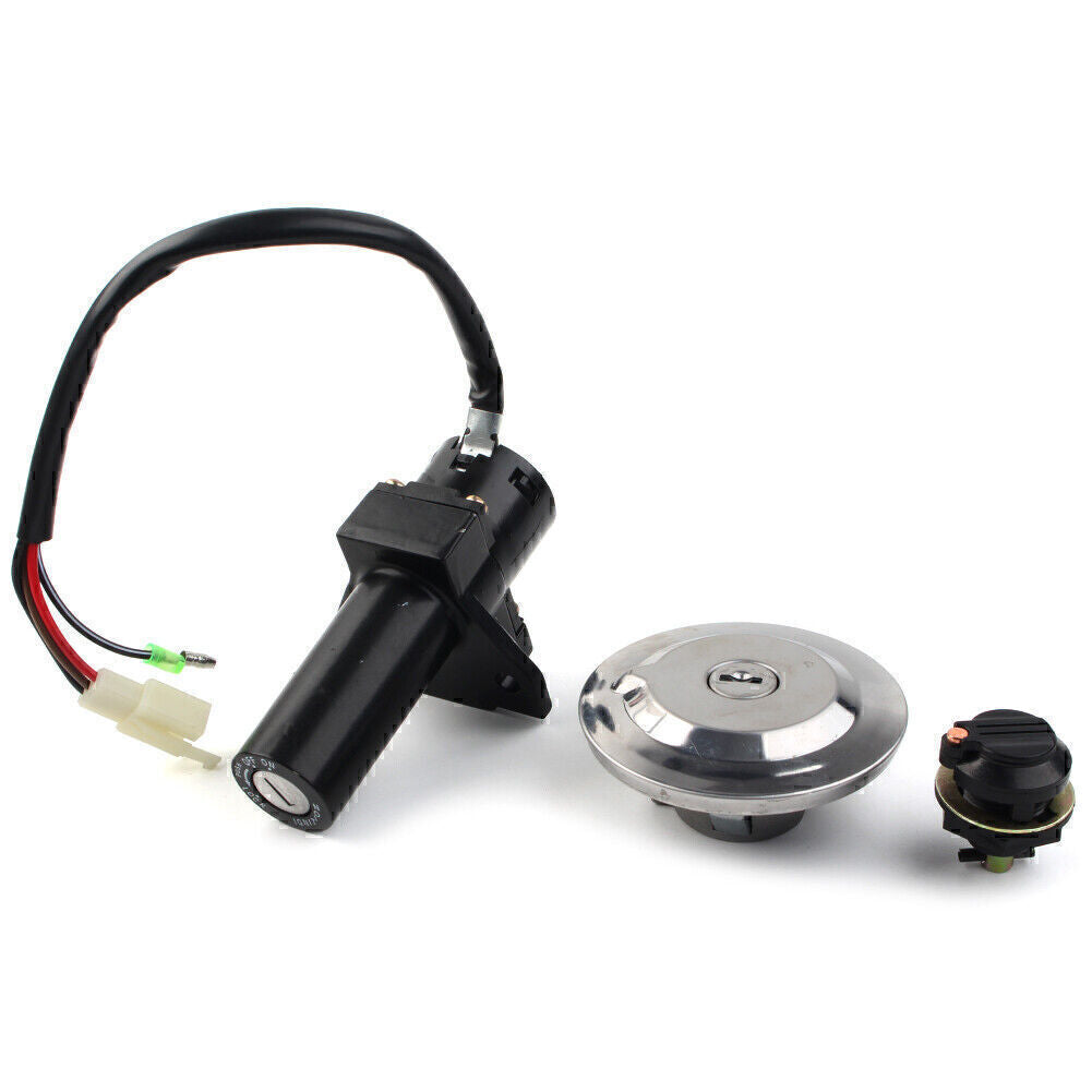 Ignition Switch Fuel Cap Lock for Seat Lock Set for Yamaha YBR125 2002-2013 2012