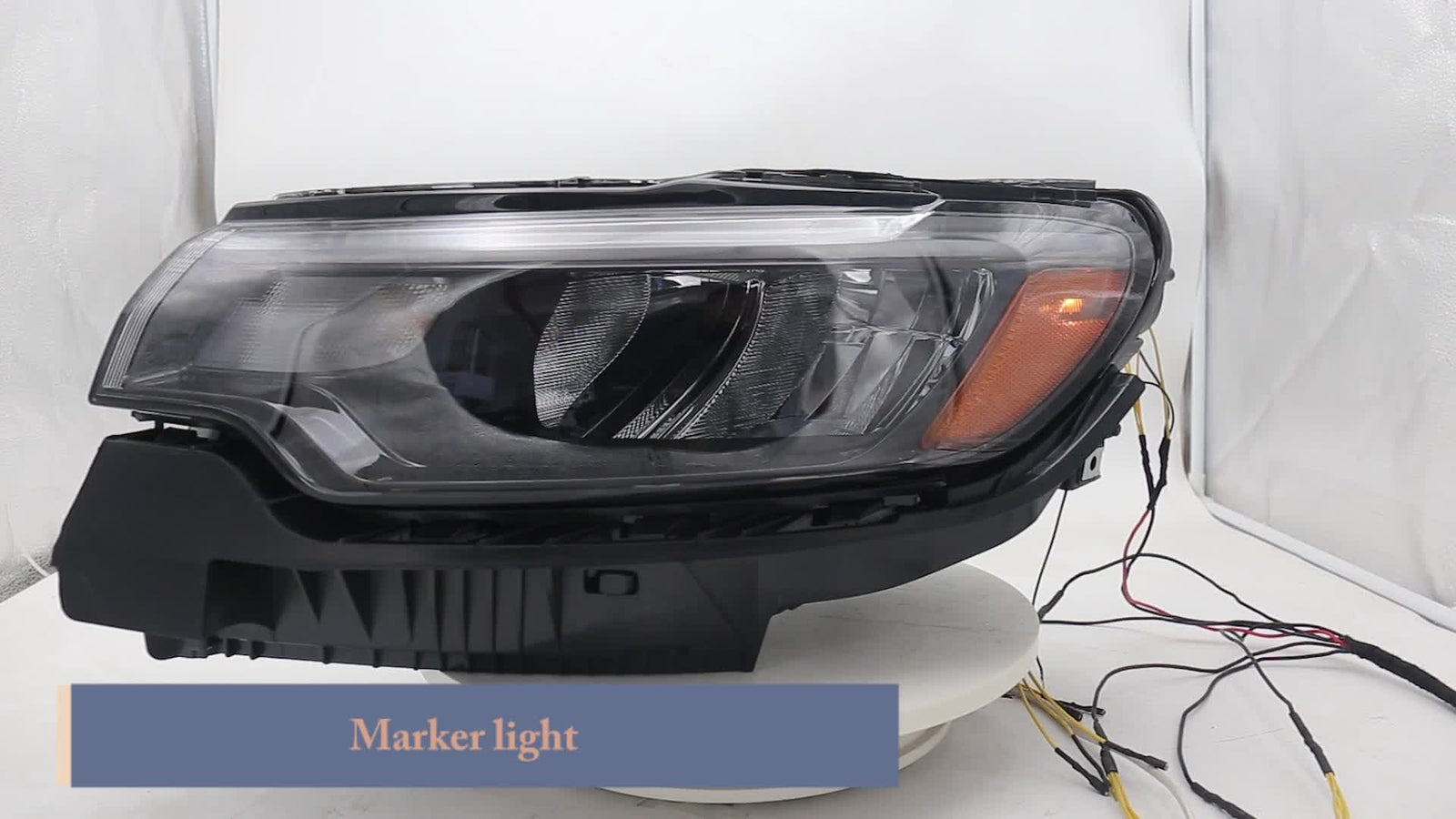 For 2022-2023 for Jeep Compass w/o LED DRL LED Reflector Headlight Lamp Passenger